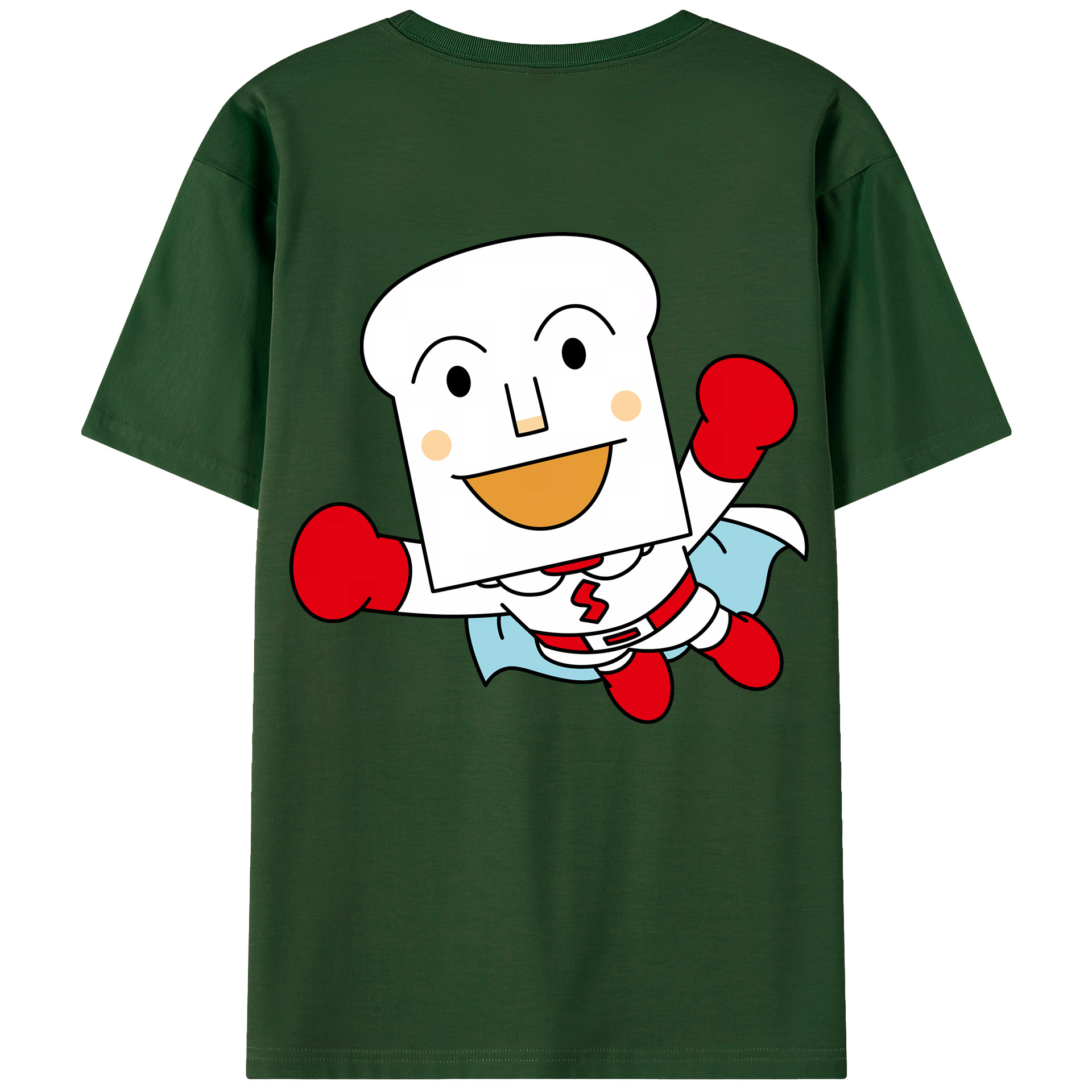 （画像用） アンパンマン Anpanman 綿100％半袖Tシャツ（背面プリント）